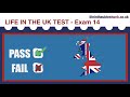 🇬🇧 Life in the UK Test Practice 2024 🇬🇧 Exam 14 of 16