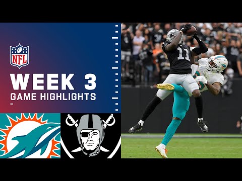 Dolphins vs. Raiders Week 3 Highlights NFL 2021