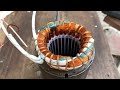 Restoration Burnt Submersible Pump Motor    Restore The Incredible Water Pump, Rewind 3