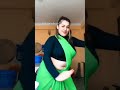 Beautiful😍 Bhabhi 🥰white fat 😘chubby😘 navel dance
