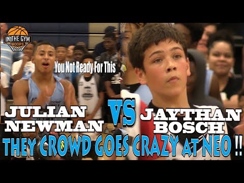 COLD Kid from New Hampshire Jaythan Bosch Challenges CLEVER PG Julian Newman & Shuts Down NEO