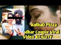 kulhad Pizza viral couples video 🙏🙏. kulhad Pizza viral video #kulhadpizzacoupleviralvideo