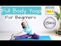 15Min Full Body YogAsan Flow | DAY 3 | 15Days-15Minutes Series | Beginner Yoga Class at Home | Hindi