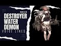 °•《 Destroyer Water Demon Voice Lines - Kantai Collection 》•°