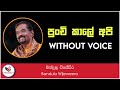 Punchi Kale Api Sindu Kiyapu Hati Karaoke | Without Voice | Ashen Music Pro