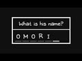 Naming yourself "OMORI"
