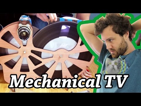 William Osman Builds a Terrible Mechanical TV