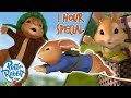 ​ @Peter Rabbit  - 1 Hour+ #BackToSchool Special ✨ | Chases, Escapes & More! | Cartoons for Kids