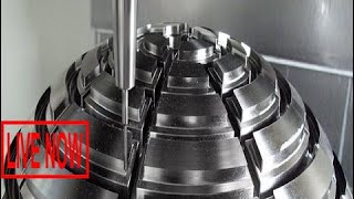 Heavy Equipment Technique Milling Machine Cut Compilation, Extreme Mega CNC Machine Turning #ARJ