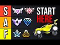 The Best Mechanics YOU Should Learn At EVERY Rank... ROCKET LEAGUE [TIER LIST]