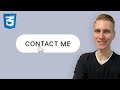 Create Contact Me Button that Opens Email on Click in HTML & CSS