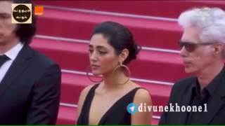 چهره غمگین گلشیفته وقتی هیچ ایرانی به استقبالش نرفت