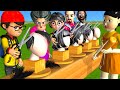 Scary Teacher 3D vs Squid Game Trying Cut Miss T' Hair 5 Times Challenge Nick vs Granny Loser
