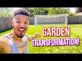 BUILDING A PROFESSIONAL FOOTBALL PITCH IN MY GARDEN