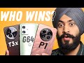 Best 5G Phone Under ₹15,000 | realme P1 vs vivo T3x vs Moto G64 |