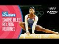 Simone Biles' Rio 2016 individual all-around Final routines | Top Moments