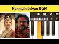 Aga Naga Love BGM | Ponniyin Selvan | A R Rahman | Beginner Piano Tutorial