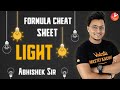 Light Formula Cheat Sheet | Light Reflection and Refraction CBSE Class 10 @VedantuClass910
