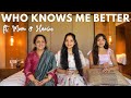 Who Knows Me Better ft Mom & Hansu | Ahaana Krishna | Sindhu Krishna | Hansika Krishna