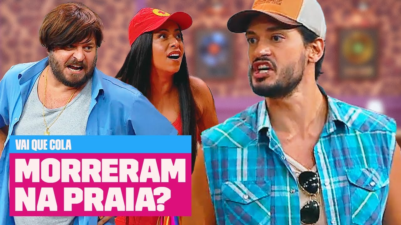 PRAIA NO MÉIER? 🤔 Lindomar se irrita com amigos | Vai Que Cola | Multishow