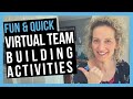 Virtual Team Building Activities [IDEAS FOR REMOTE TEAMS]