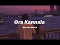 Ora Kannala Song Slowed Reverb| Tamil