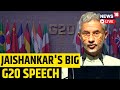 S Jaishankar Speech Live | India Takes Over G20 Presidency | India G20 News Live | News18 Live