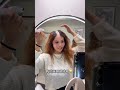 Chinese Girl goes right down the middle to SHAVE her head!