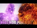 Supercharged Evolved Godzilla VS Thermo Godzilla | Who's More Powerful
