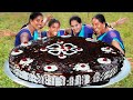 BIGGEST OREO BIRTHDAY CAKE | Oreo Biscuit Chocolate Cake | Oreo cake without oven #villagebabys