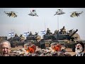 Irani Fighter Jets, Drones & Helicopters Attack on Israeli Army Tanks Supply Trucks Convoy - GTA 5
