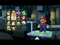 Super Mario Party Whomp's Domino Ruins # 10 Mario vs Luigi , Peach & Diddy Kong