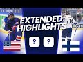 USA vs Finland EXTENDED Highlights | 2024 IIHF U18 World Championship