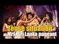 Tense situation at Mrs. Sri Lanka pageant