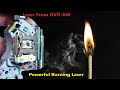 How to Make a Powerful Burning Laser From DVD-RW