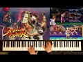 [Ver. 29/07/2023]STREET FIGHTER | Vega's Theme[MIDI Piano Cover]