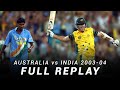 LIVE Flashback: Australia v India | Match 7, 2003-04 ODI Tri-Series