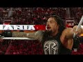 Roman Reigns vs Brock Lesnar WWE World Heavyweight Championship Match WrestleMania 31
