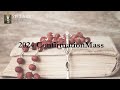 Confirmation Mass 4/27/24