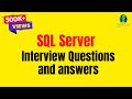 SQL Server Interview Questions and Answers | SQL Interview Questions