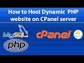 How to host php website on CPanel Server