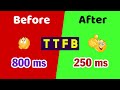 How to Reduce Initial Server Response Time TTFB on Wordpress with Cloudflare Cache HTML Full page 🚀