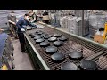 Non Stick Frying Pan Mass Production with 40 Years of History. Coated Pan Making Factory