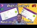 Model driven vs. Canvas Apps: One App Built with 2 different tools EP1