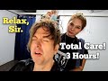 3 HOURS: COULDN'T MOVE or TALK! (ASMR Ear Cleaning, Massage, Facial & Shave) Pattaya, Thailand 🇹🇭