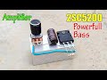 DIY 2SC5200 Amplifier 12v || Simple Powerfull Bass