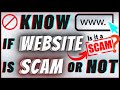 How To Know If A Website Is A Scam Or Not | Is it Legit or Fake ?