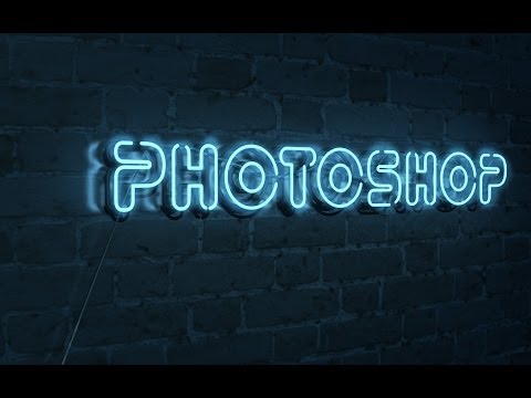 Как сделать неоновый фон в фотошопе