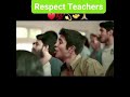 Respect teachers