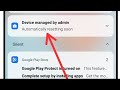Device managed by Admin resetting Solved | Your device at work remove oppo 2024 #technical #software